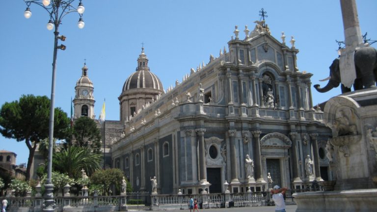 Catania katedralen, Sicilien