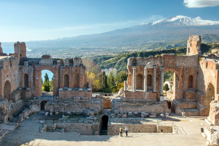 Ruiner i Taormina