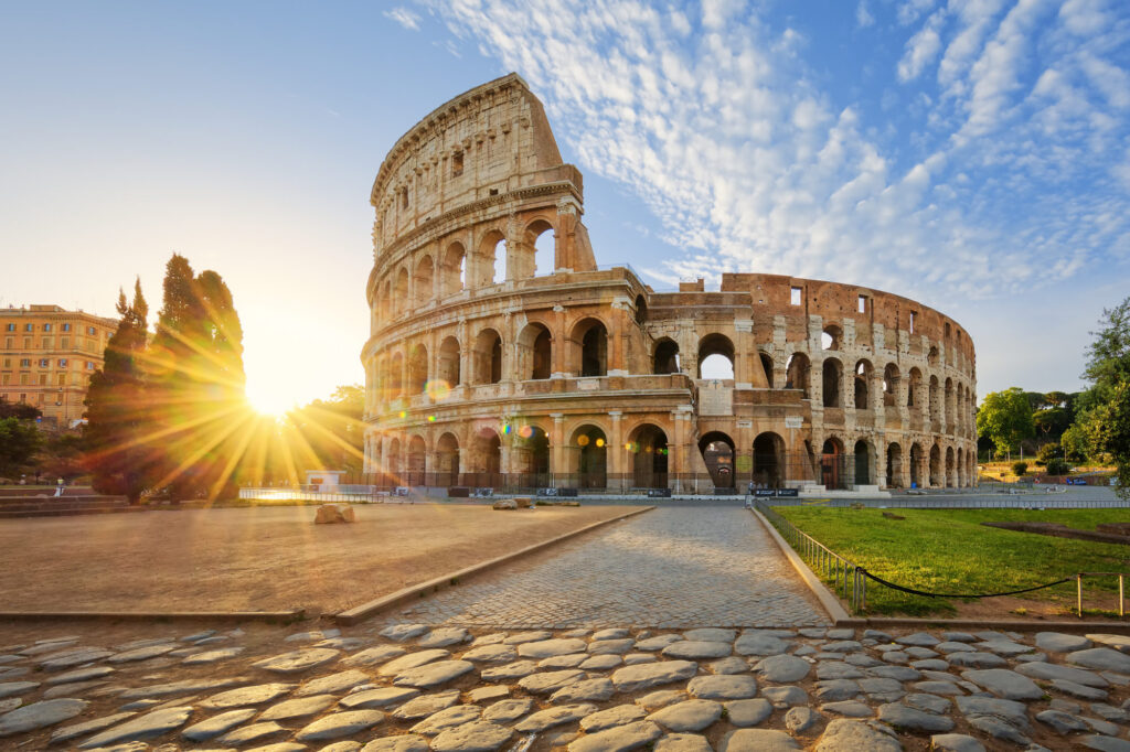 Colloseum - en af mange seværdigheder i Rom
