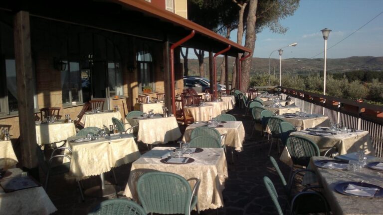 Terrassen på Hotel Cavalieri