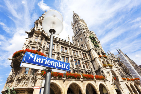 Marienplatz i München