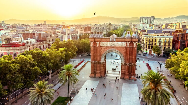 Arc de Triomf i Barcelona