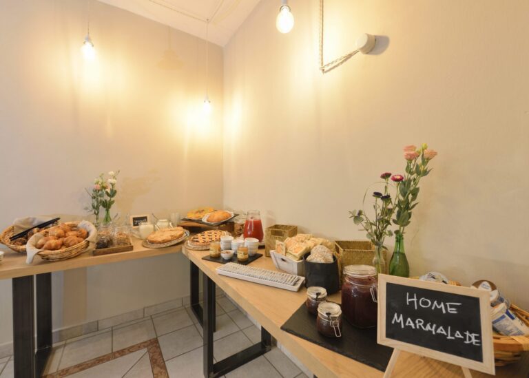 Morgenmad på Villa Ambra